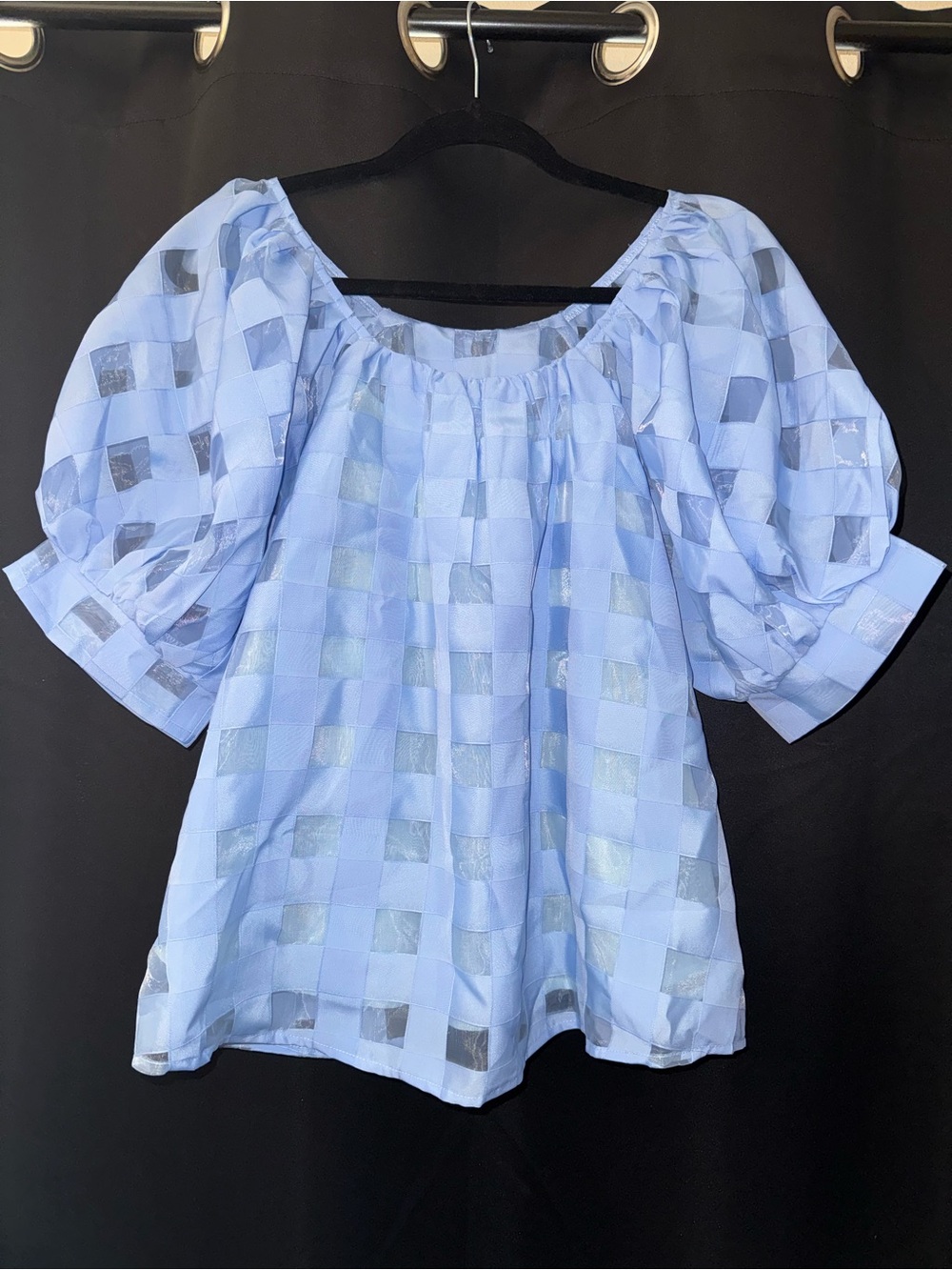 UMGEE checkered top